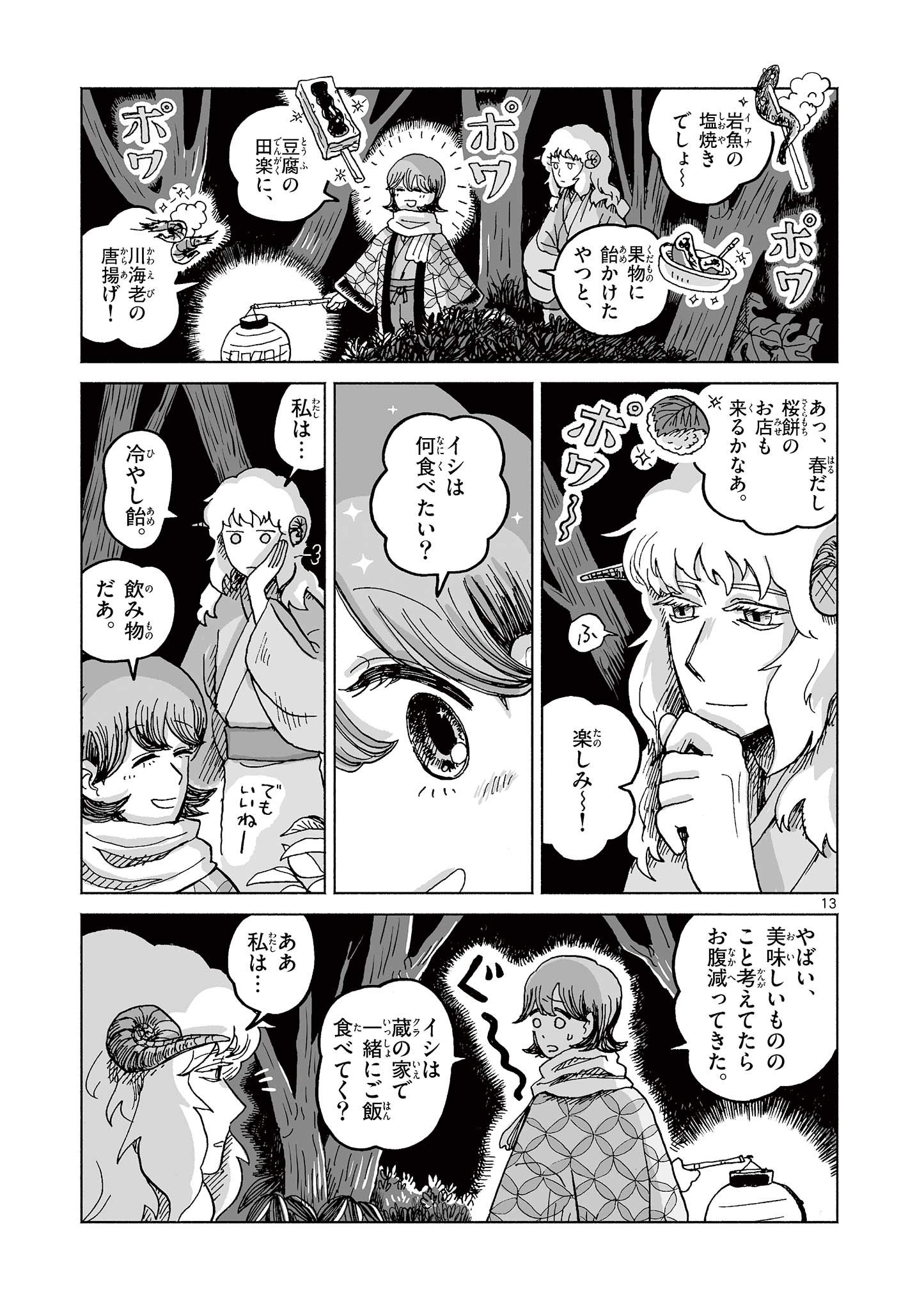 Hitohitogami Hibi Chapter 1 13ページ