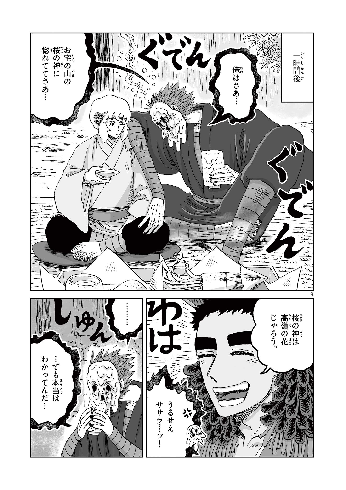 Hitohitogami Hibi Chapter 20 8ページ