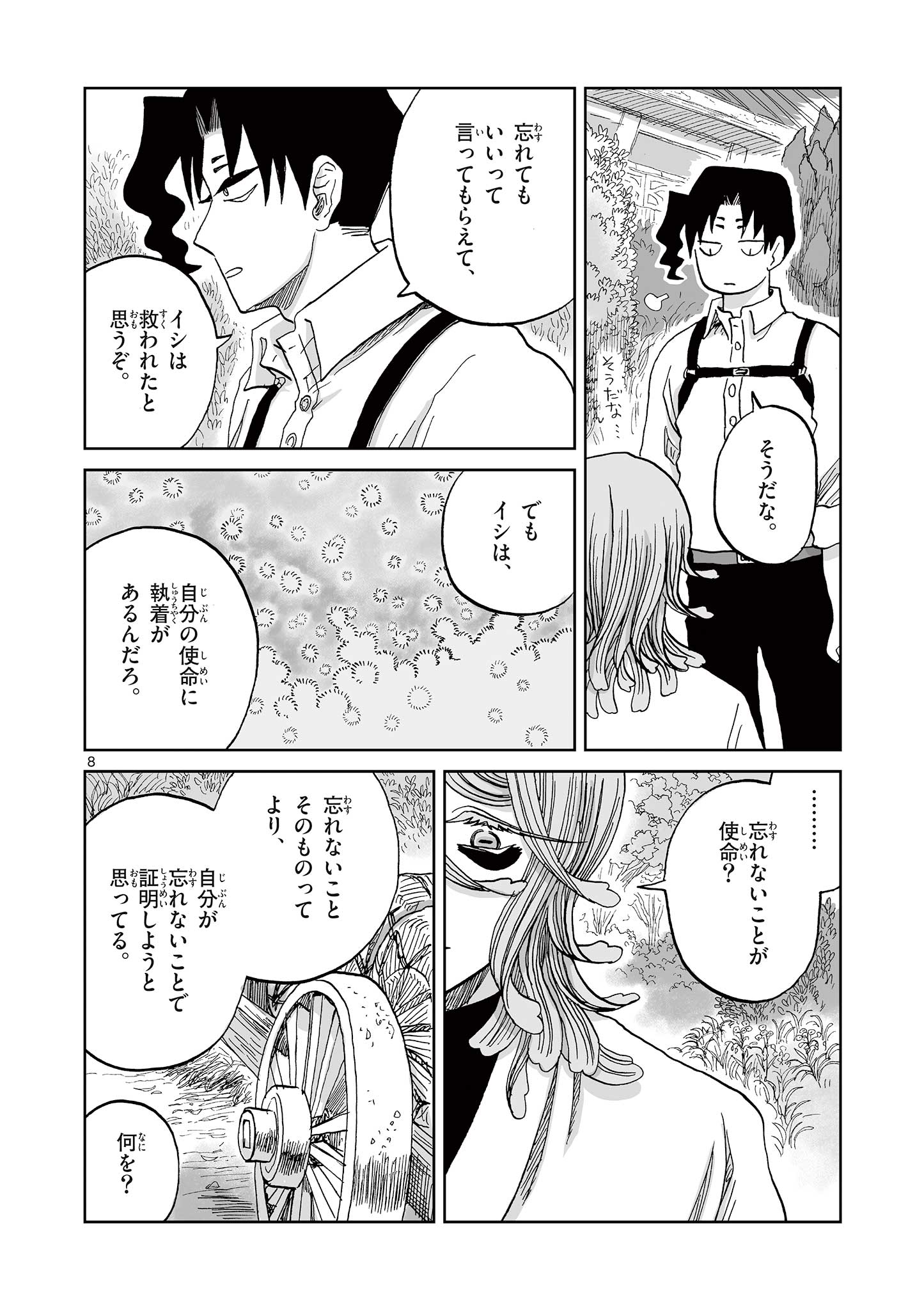 Hitohitogami Hibi Chapter 25 8ページ