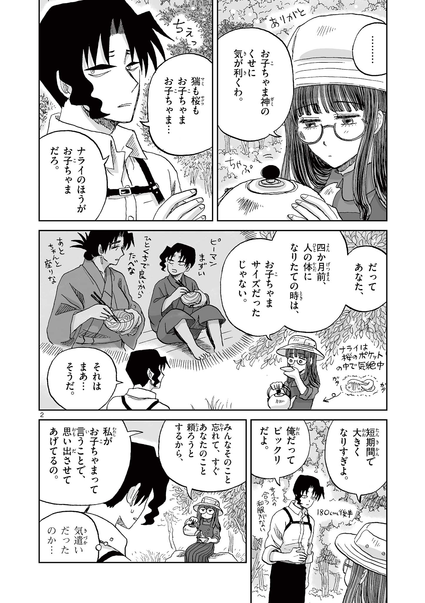 Hitohitogami Hibi Chapter 28 2ページ