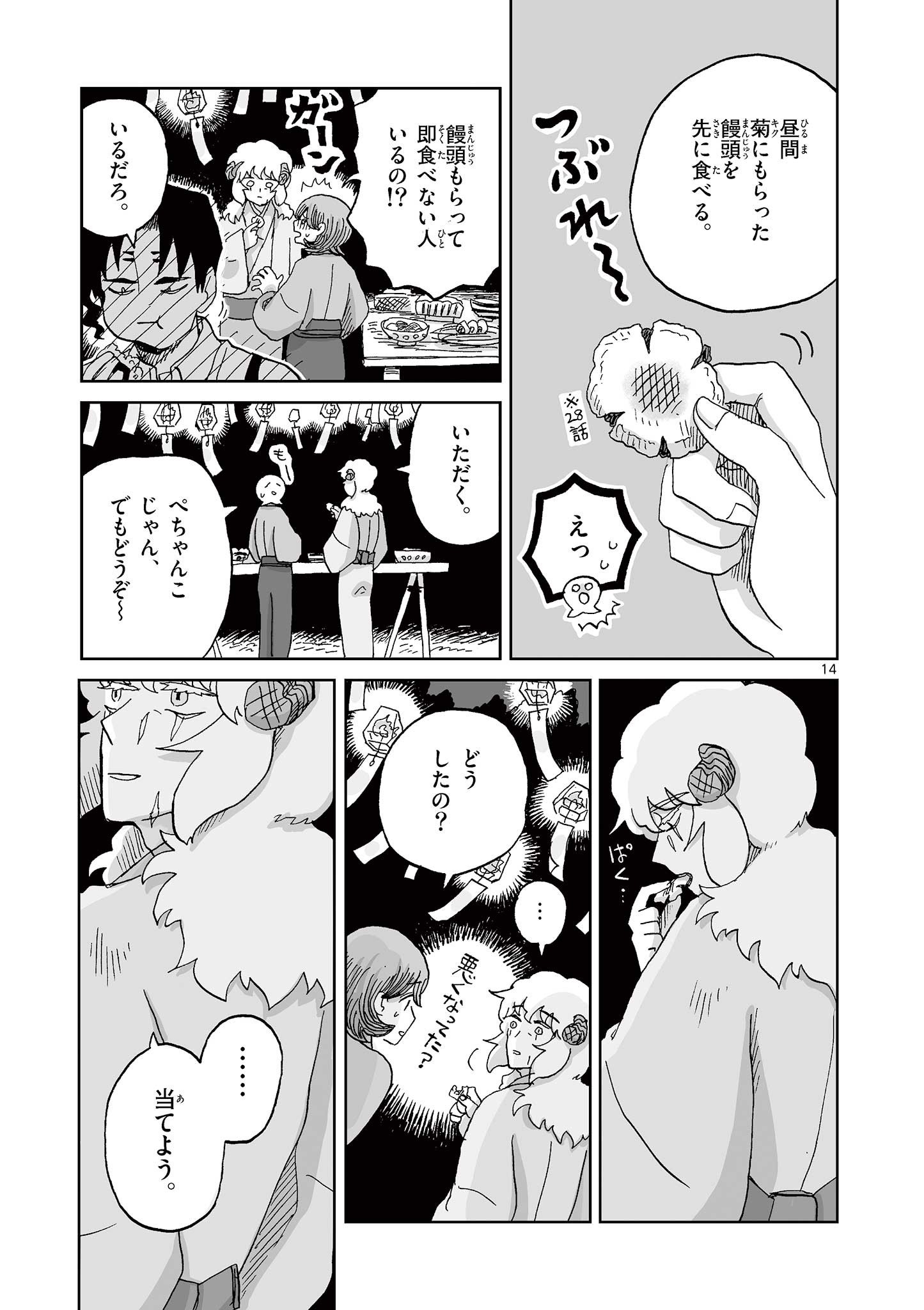 Hitohitogami Hibi Chapter 36 14ページ