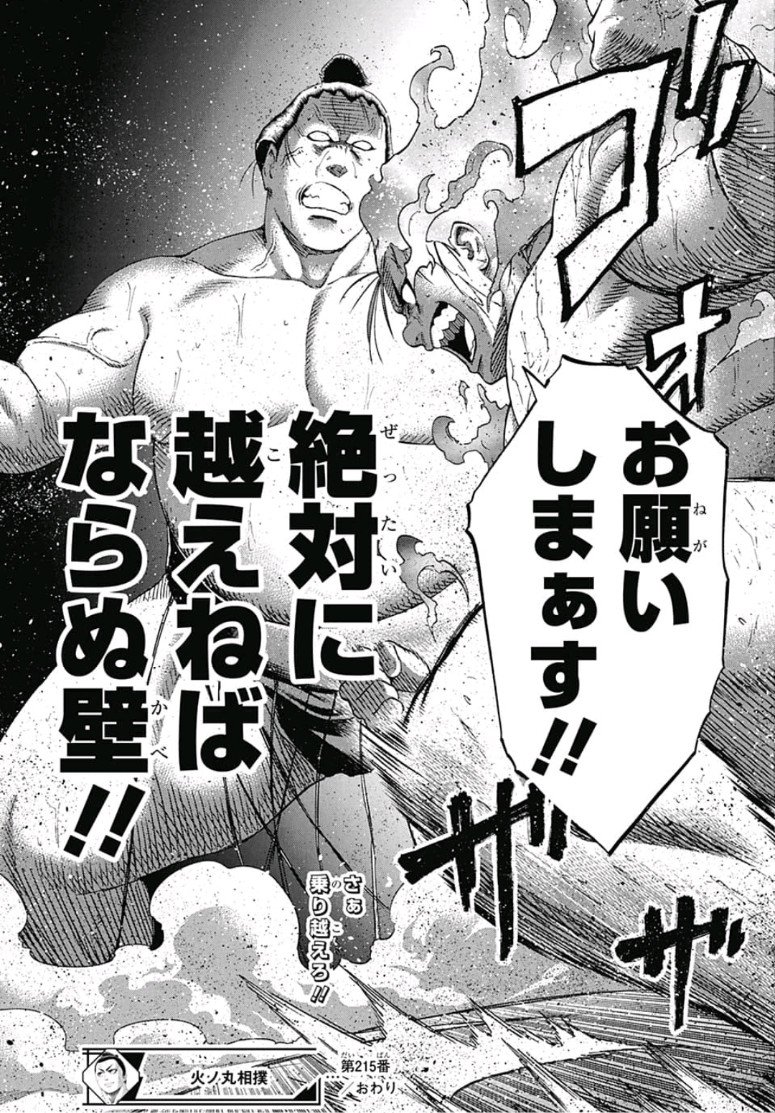 Hinomaru-Zumou Chapter 215 19ページ