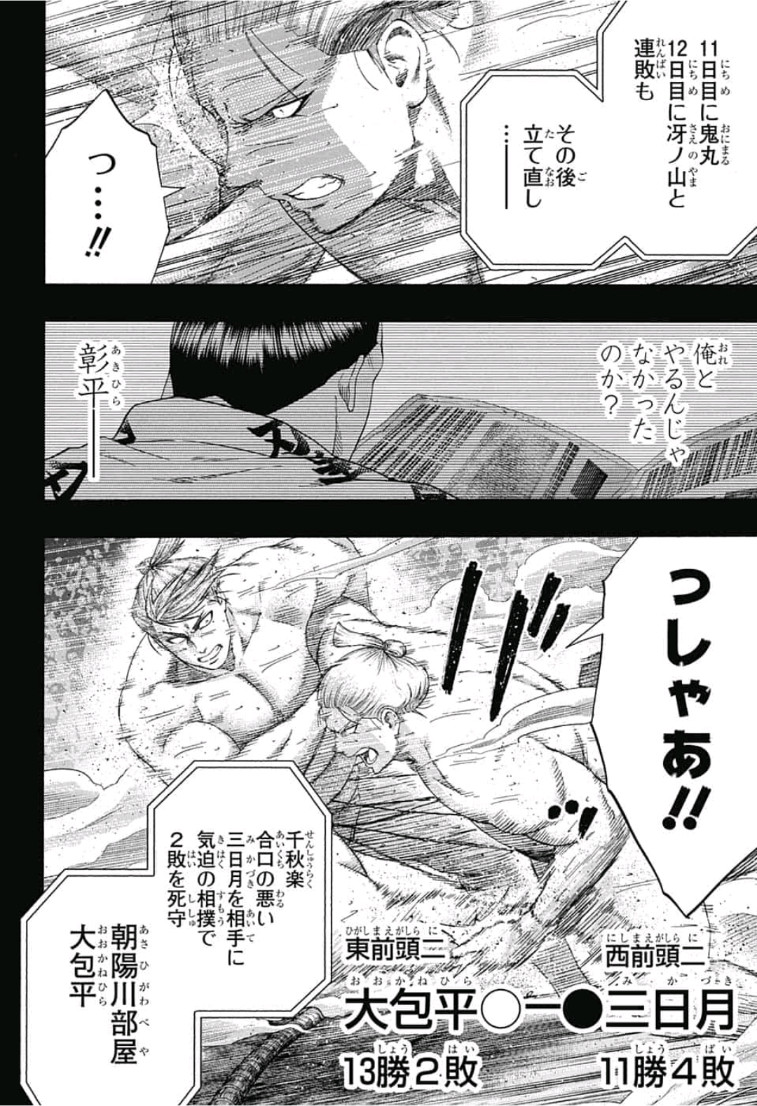 Hinomaru-Zumou Chapter 243 4ページ