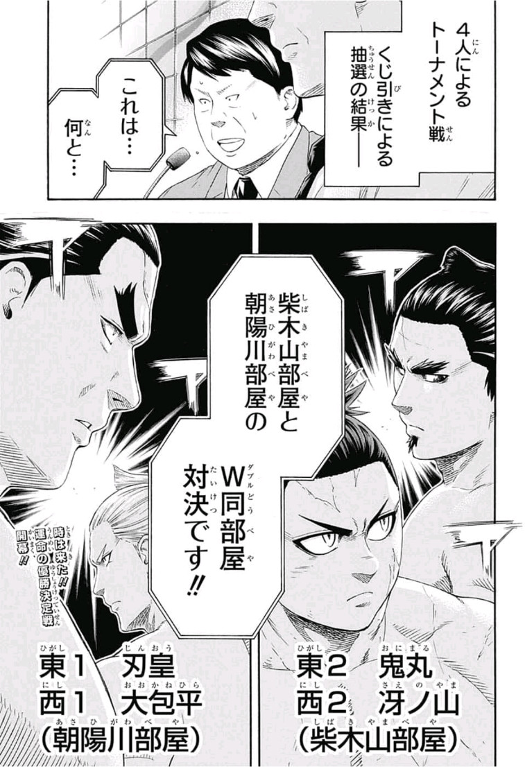 Hinomaru-Zumou Chapter 244 19ページ