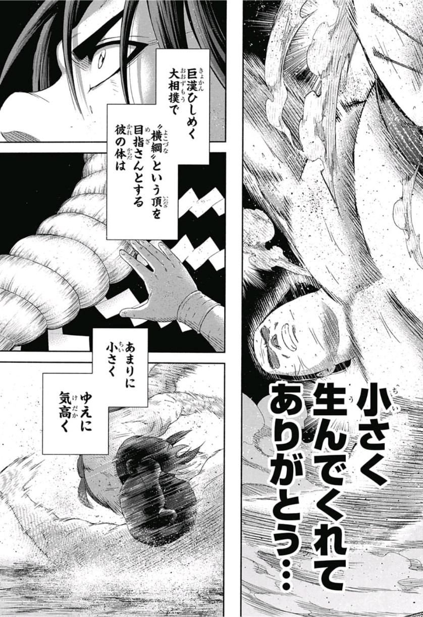 Hinomaru-Zumou Chapter 250 9ページ