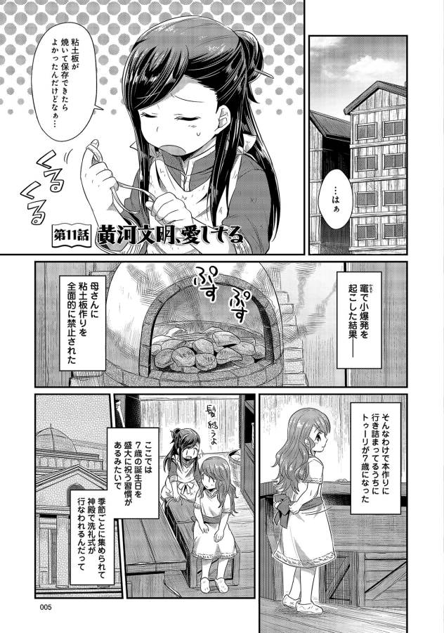 Honzuki no Gekokujou Part 1 Chapter 11 1ページ