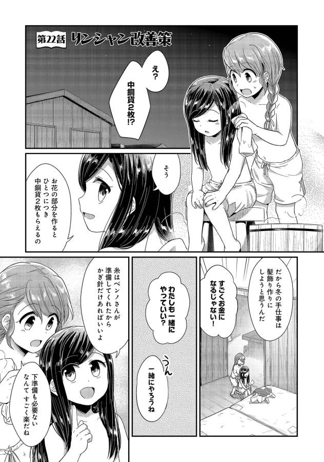 Honzuki no Gekokujou Part 1 Chapter 22 1ページ
