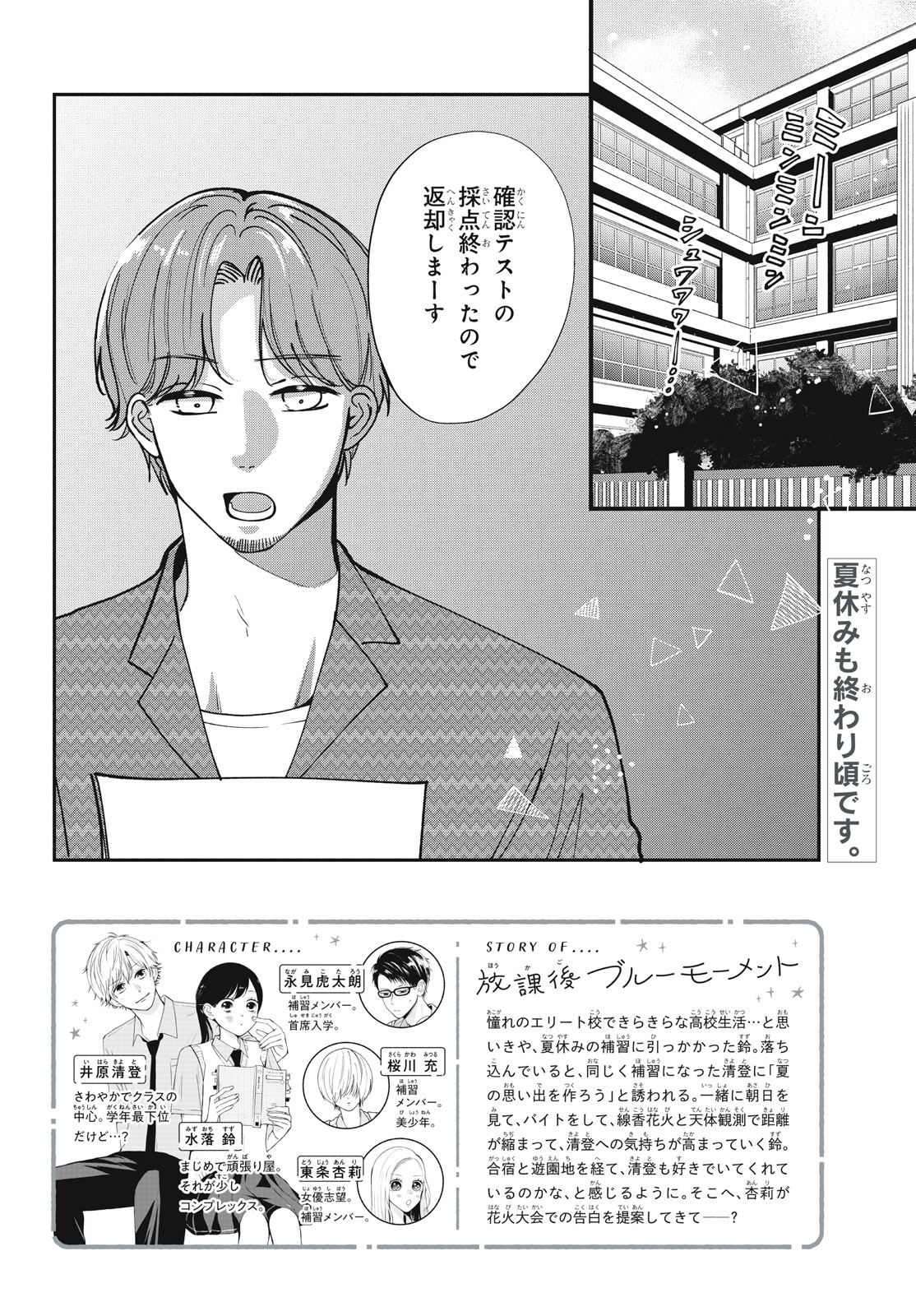 Houkago Blue Moment Chapter 6.1 2ページ