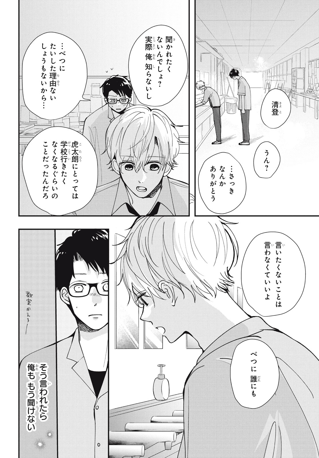 Houkago Blue Moment Chapter 8.1 18ページ