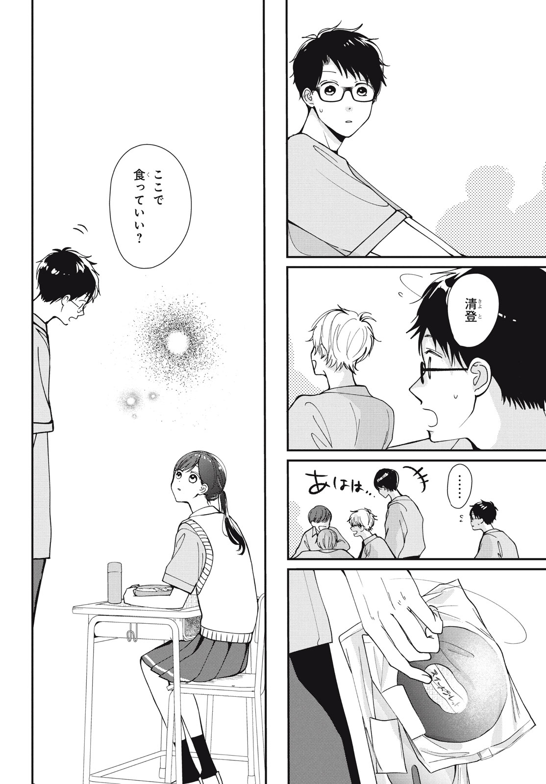 Houkago Blue Moment Chapter 8.2 1ページ
