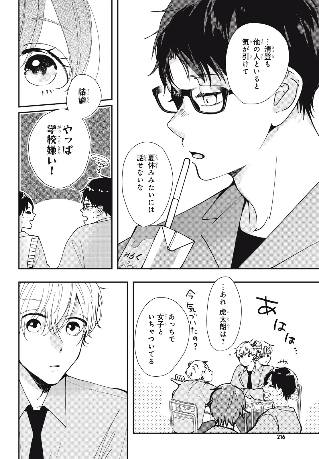 Houkago Blue Moment Chapter 8.2 3ページ