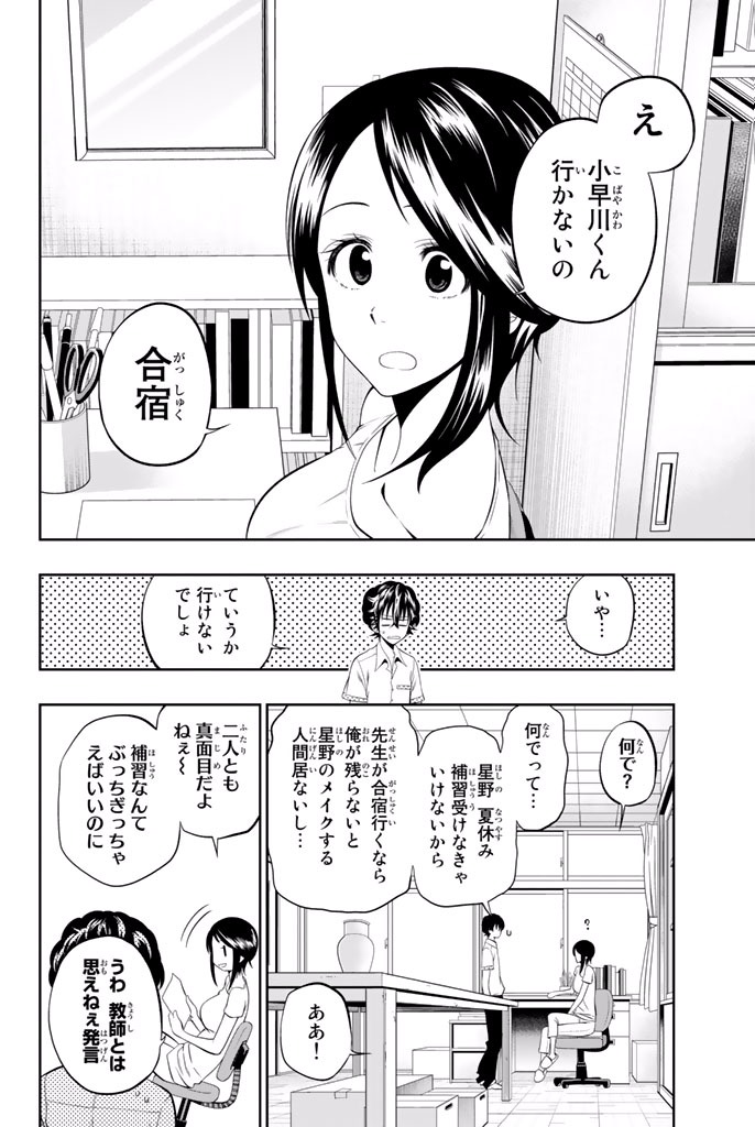 Hoshino, Me o Tsubutte. Chapter 20 2ページ