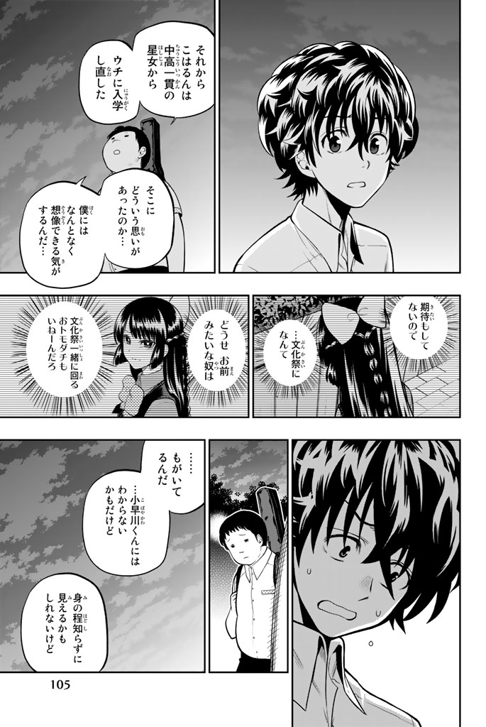 Hoshino, Me o Tsubutte. Chapter 37 17ページ