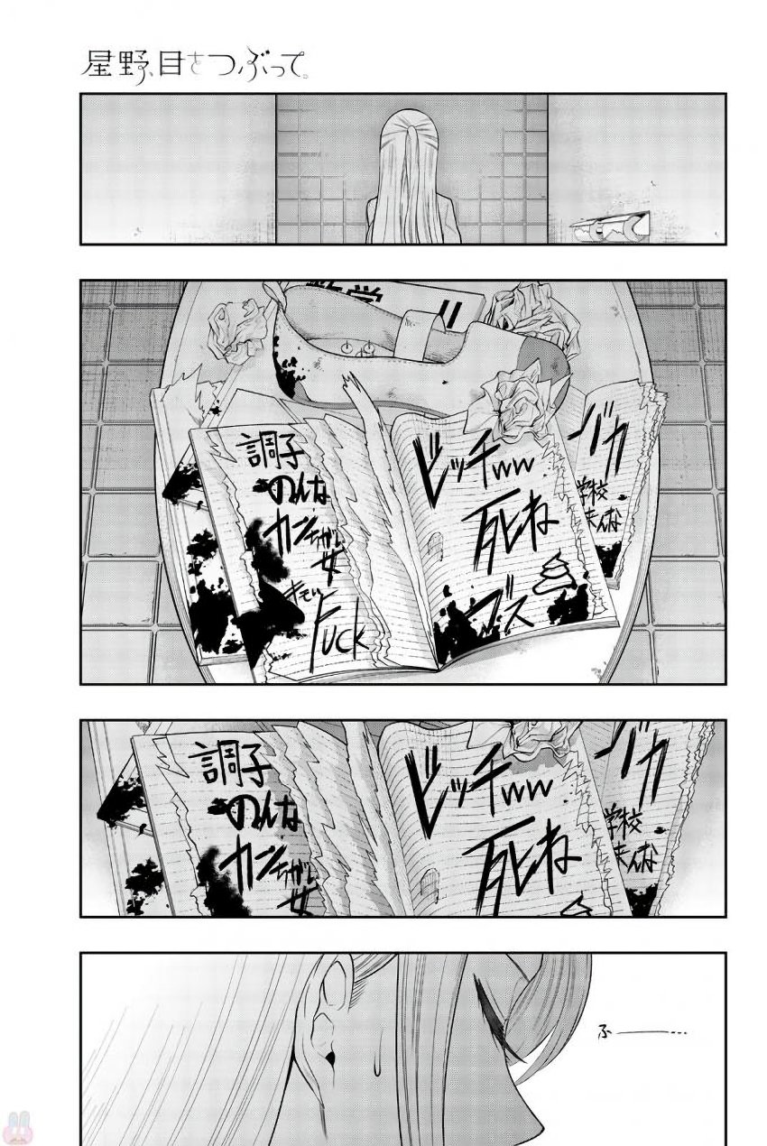 Hoshino, Me o Tsubutte. Chapter 76 1ページ