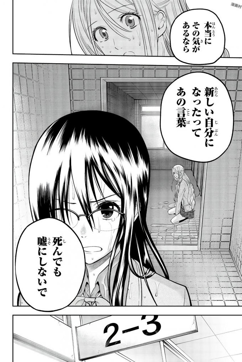 Hoshino, Me o Tsubutte. Chapter 76 12ページ