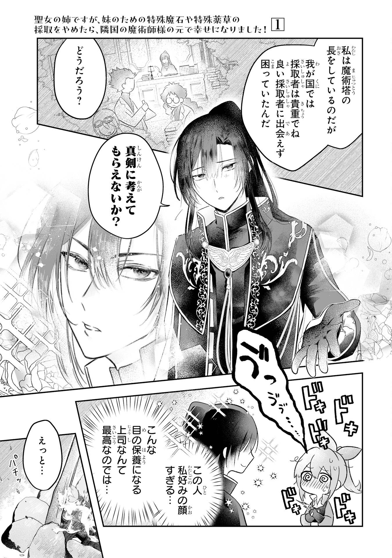 Seijou no Ane desu ga, Imouto no Tame no Tokushu Masekiya Tokushu Yakusou no Saishu wo Yametara, Ringoku no Majutsushi-sama no Moto de Shiawase ni narimashita! Chapter 1 39ページ