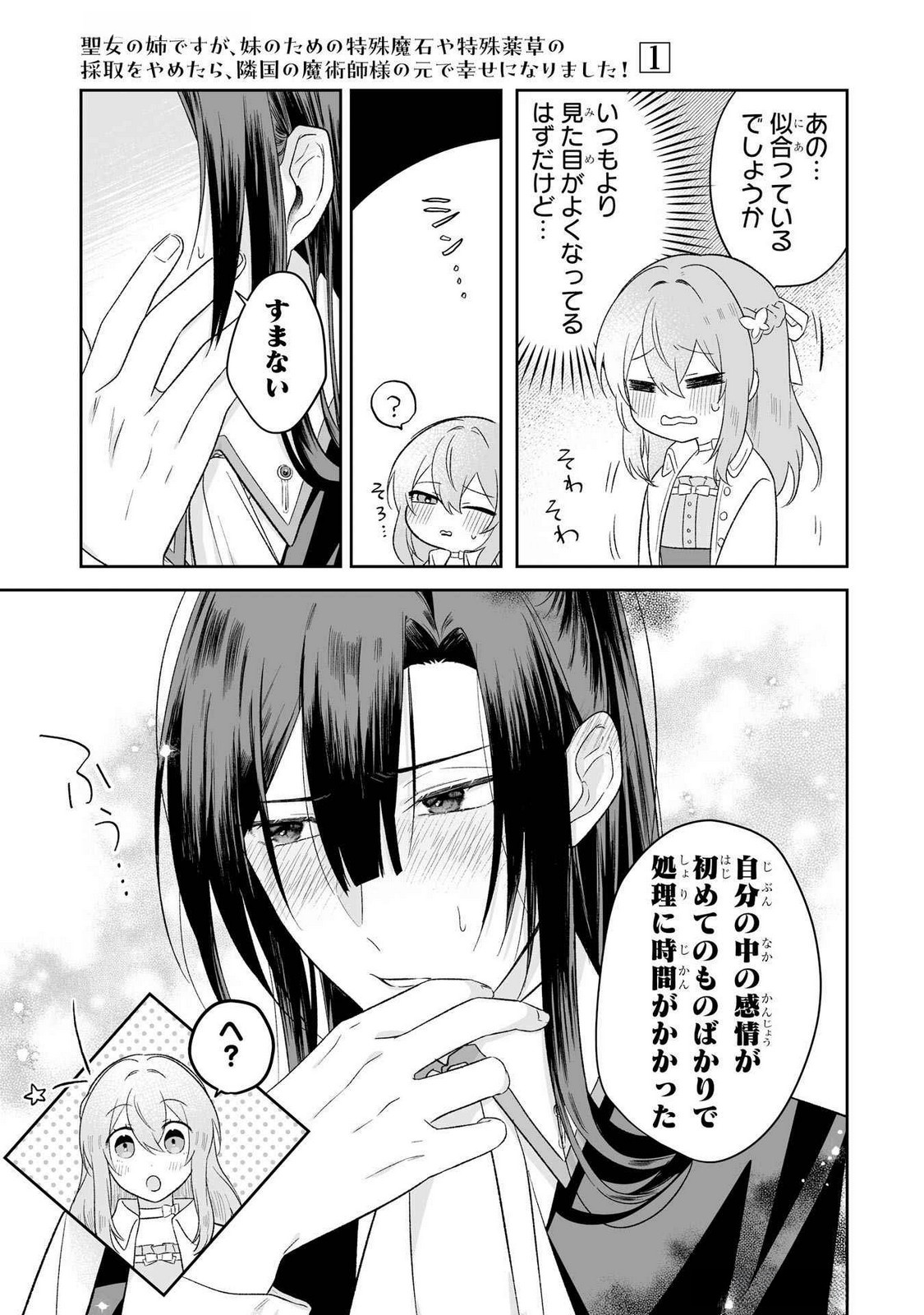 Seijou no Ane desu ga, Imouto no Tame no Tokushu Masekiya Tokushu Yakusou no Saishu wo Yametara, Ringoku no Majutsushi-sama no Moto de Shiawase ni narimashita! Chapter 5 9ページ