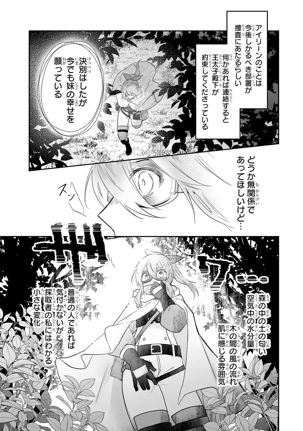 Seijou no Ane desu ga, Imouto no Tame no Tokushu Masekiya Tokushu Yakusou no Saishu wo Yametara, Ringoku no Majutsushi-sama no Moto de Shiawase ni narimashita! Chapter 10 3ページ