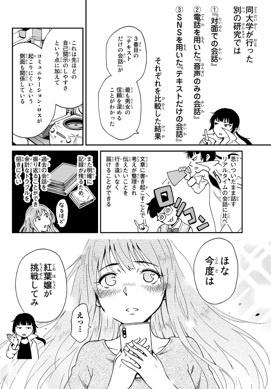 Ig Nobel: Moteru Tame no 1000 no Kagaku Chapter 4 24ページ