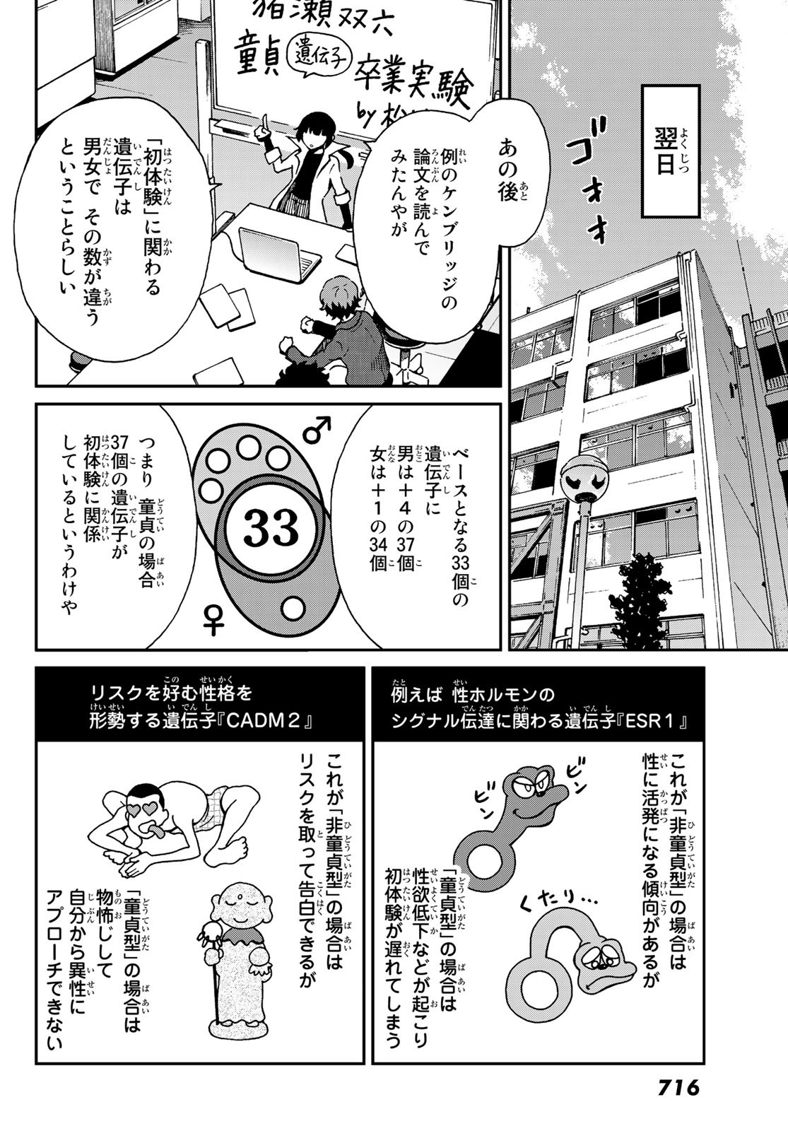 Ig Nobel: Moteru Tame no 1000 no Kagaku Chapter 10 14ページ