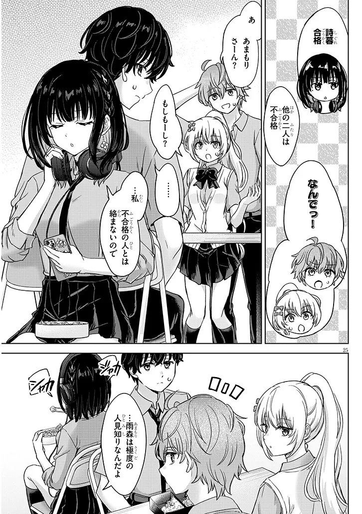 Amamori Junna wa Shitsudo ga Takai Chapter 4 25ページ