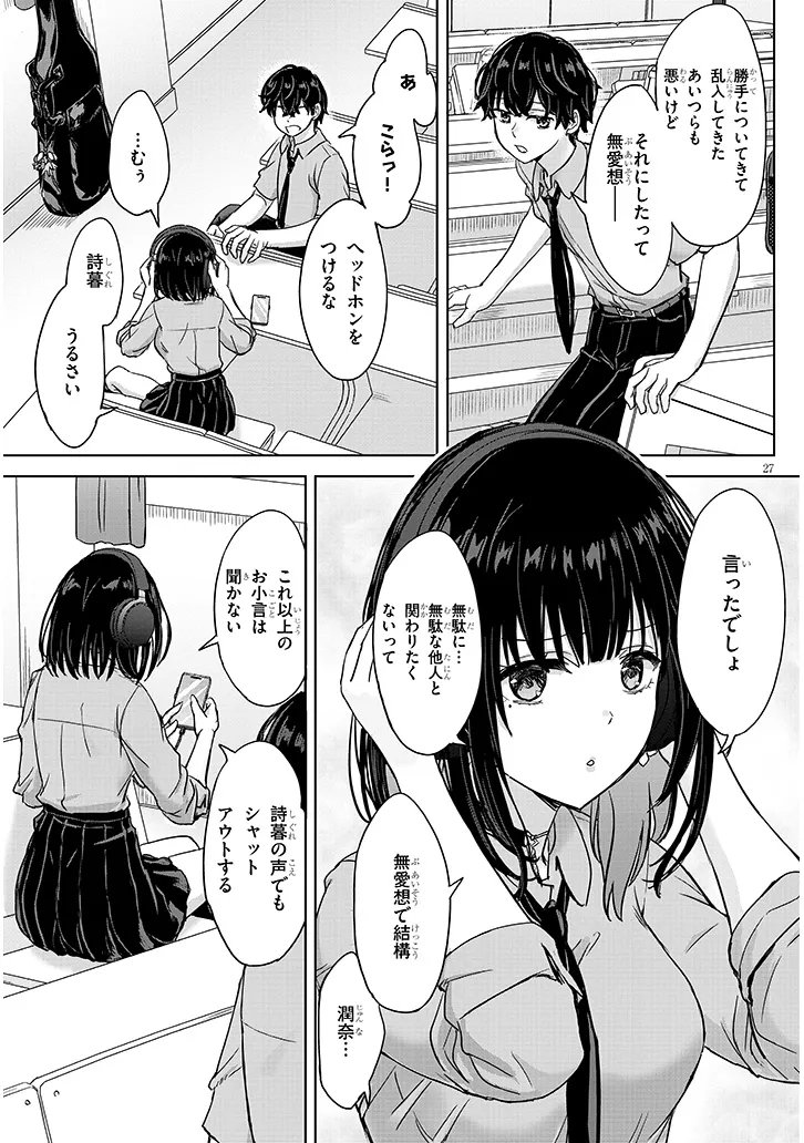 Amamori Junna wa Shitsudo ga Takai Chapter 4 27ページ