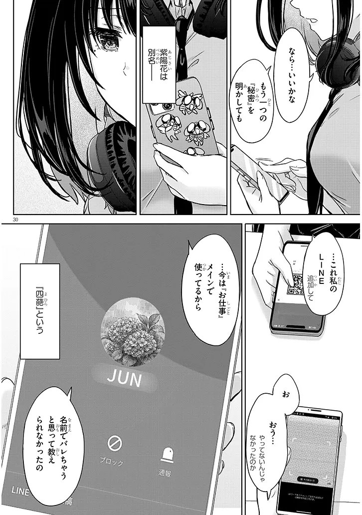 Amamori Junna wa Shitsudo ga Takai Chapter 4 30ページ