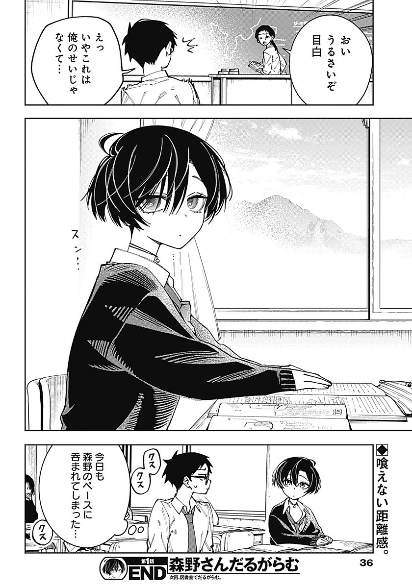 Morino-san Darugaramu Chapter 1 17ページ
