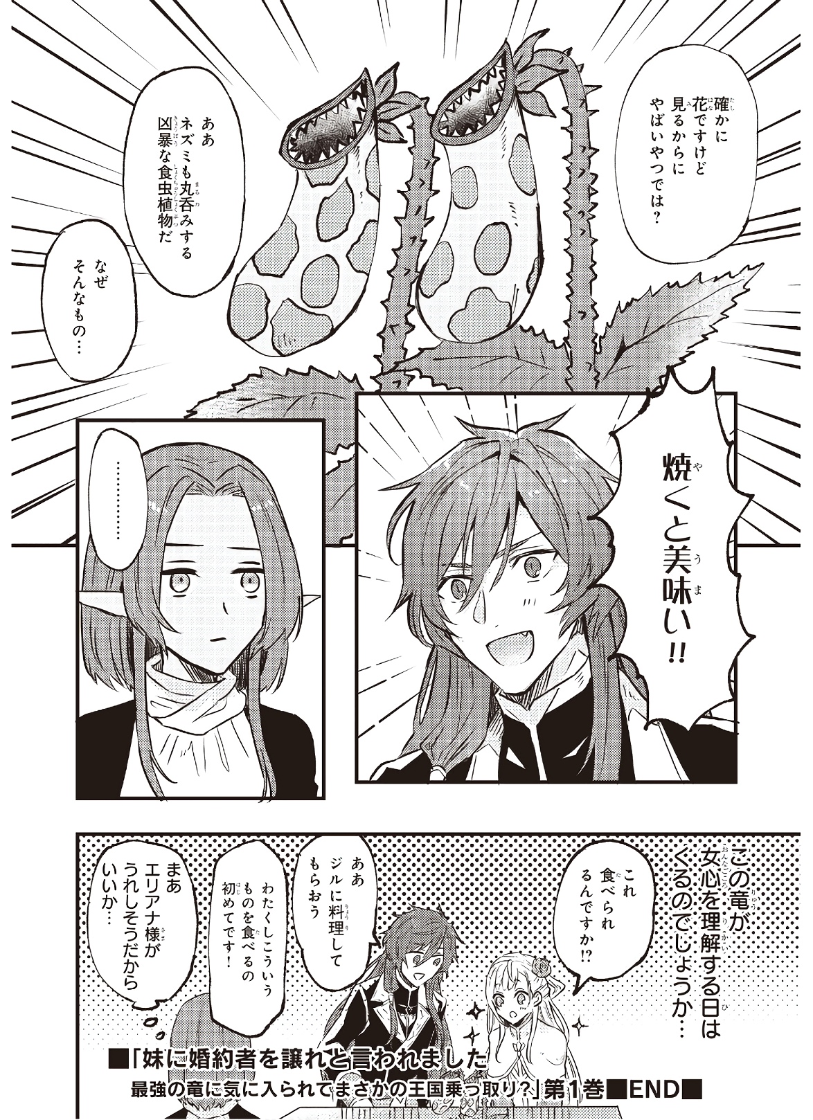 Imouto ni Konyakusha wo Yuzure to Iwaremashita, Saikyou no Ryuu ni Kiniirarete Masakano Okoku Nottori? Chapter 6 36ページ