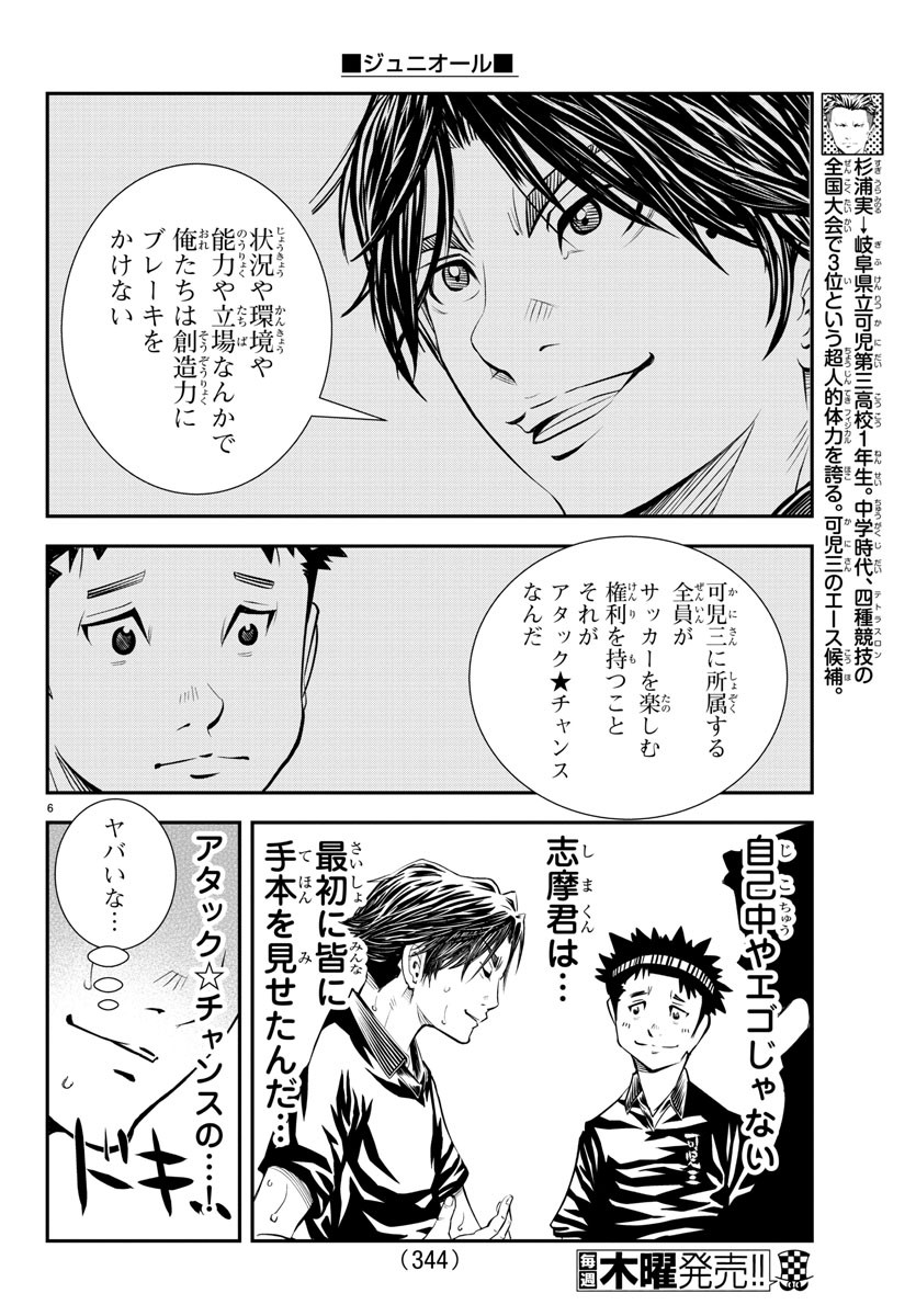 Junior Chapter 21 6ページ