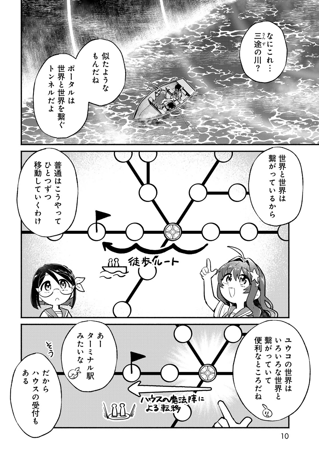 Houkago Isekai Futari Tabi - Iranai Yuusha Hikitorimasu Chapter 17 8ページ