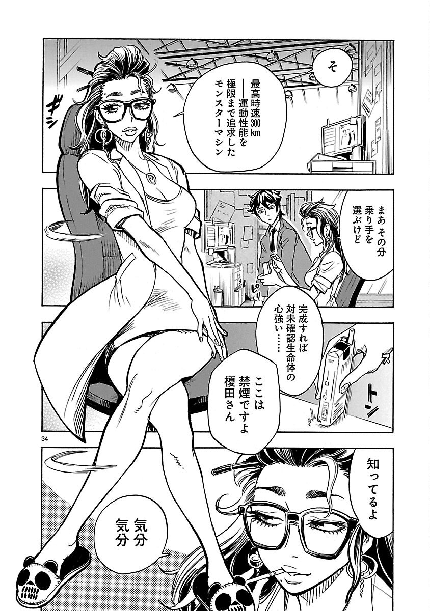 Kamen Rider Kuuga Chapter 9 34ページ