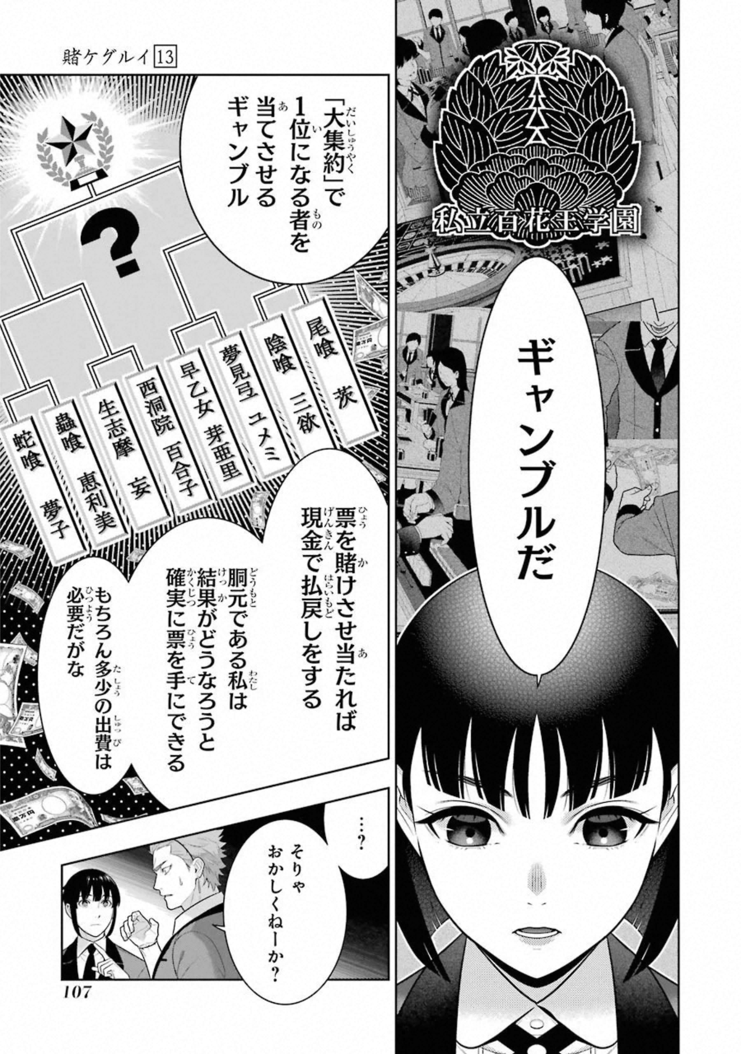 Kakegurui Twin Chapter 73 7ページ