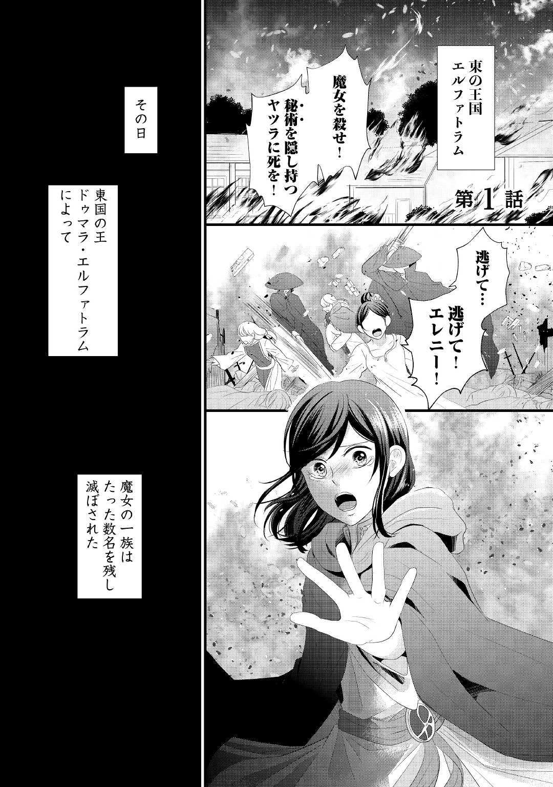 Kanchigai majo wa toubatsu kishi ni aisareru. Chapter 1 1ページ