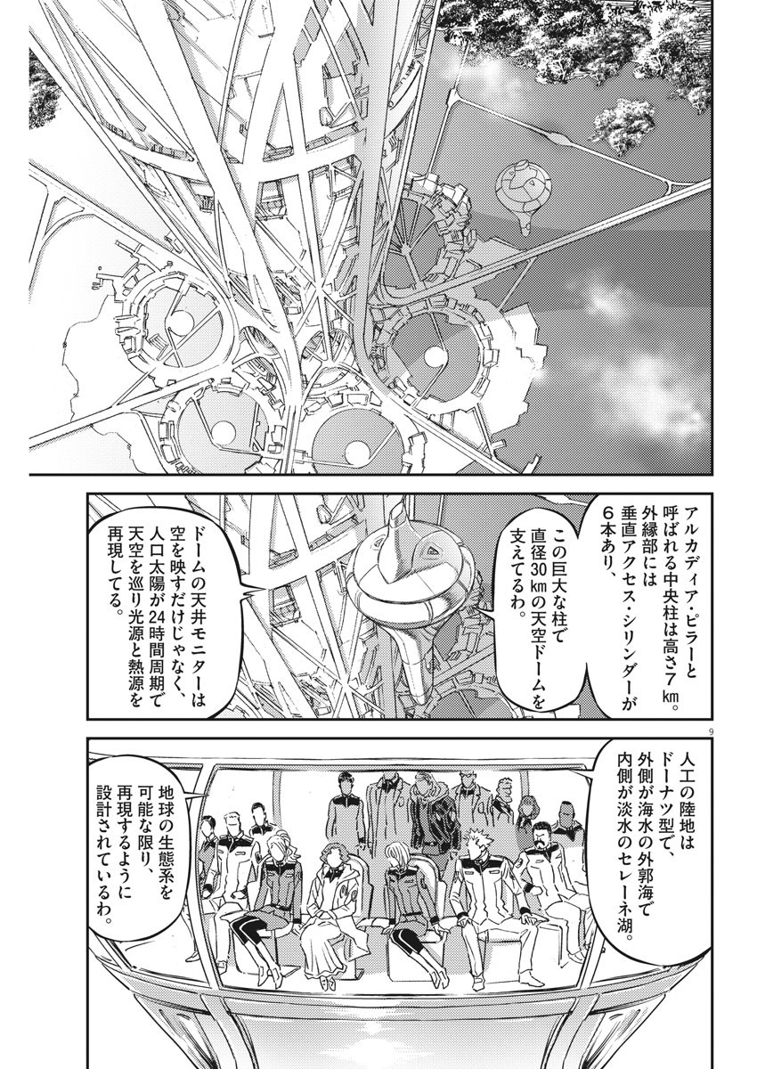 Kidou Senshi Gundam Thunderbolt Chapter 161 9ページ