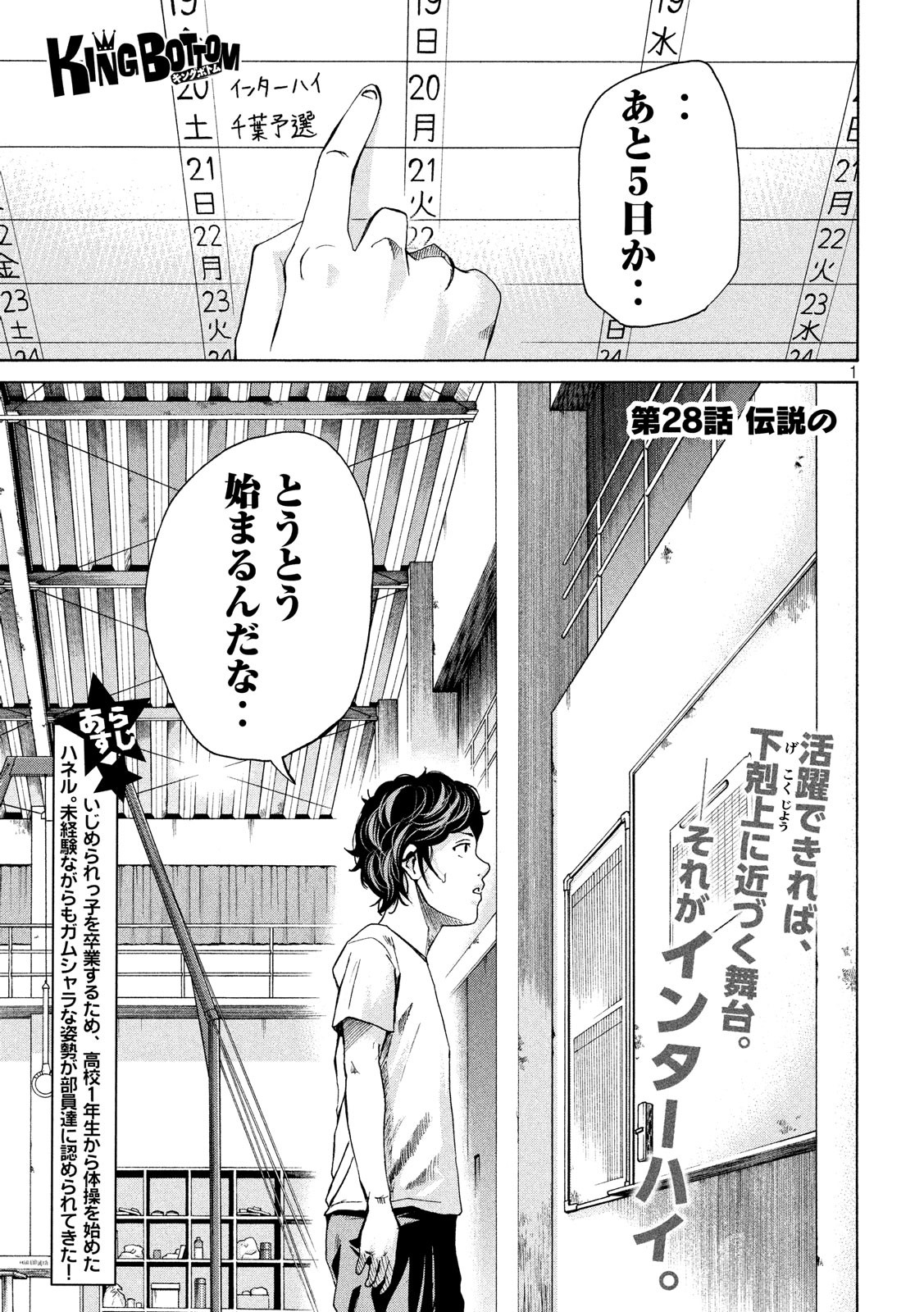 King Bottom Chapter 28 1ページ