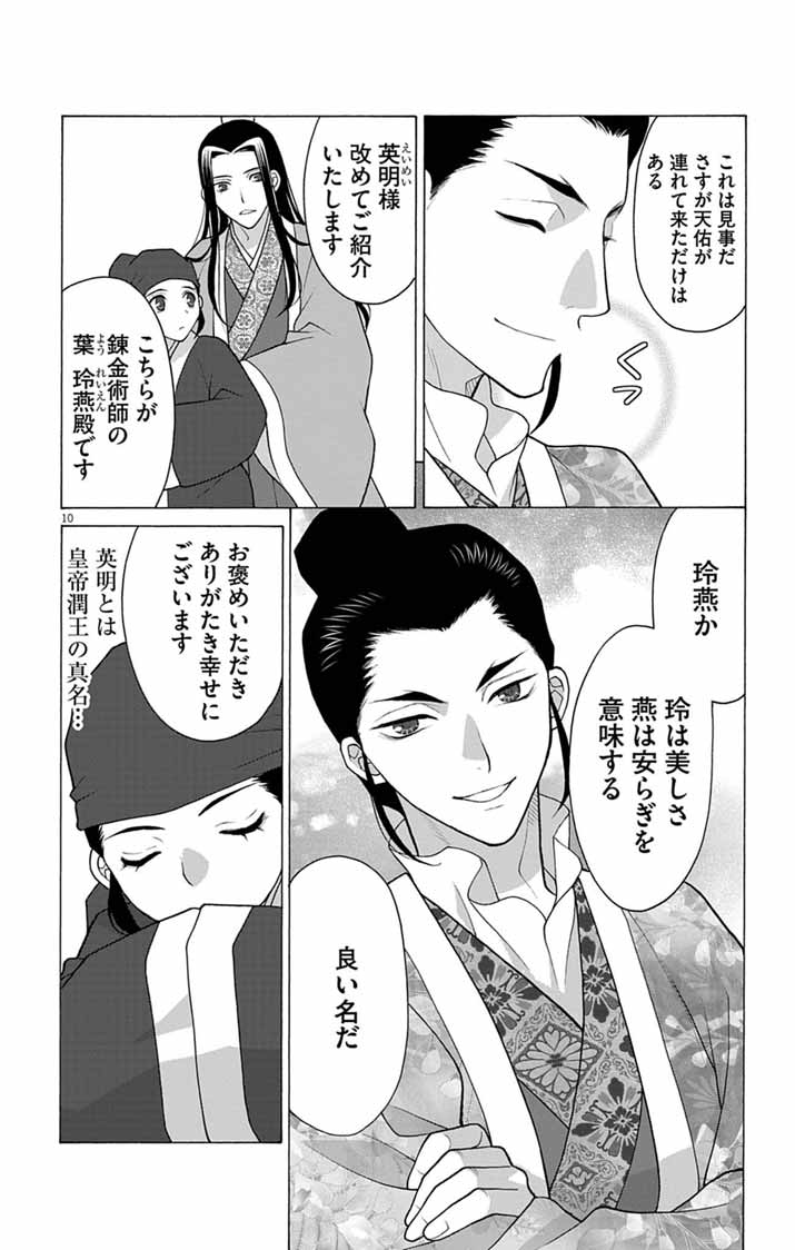 Itsuwari no Renkinjutsushi wa Koukyuu no Yami wo Toku Chapter 10 10ページ