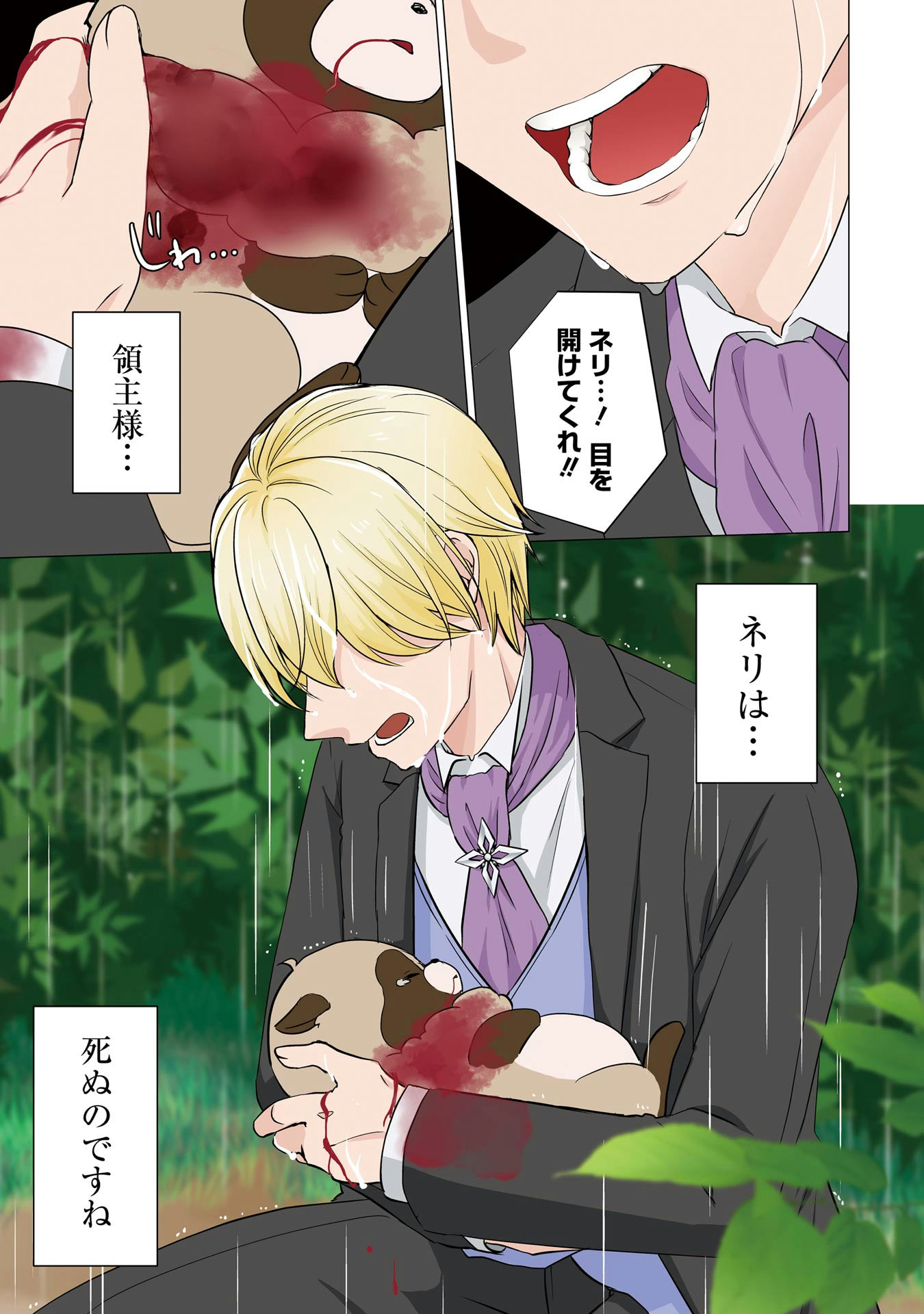 Kodanuki to Ryoushuu-sama no Monogatari - Megami-sama no Gozasu Kuni Chapter 1 1ページ
