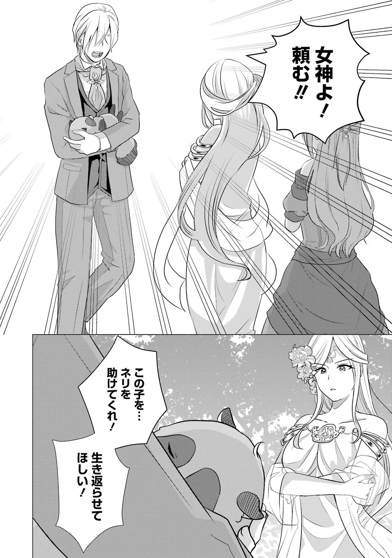 Kodanuki to Ryoushuu-sama no Monogatari - Megami-sama no Gozasu Kuni Chapter 3 12ページ