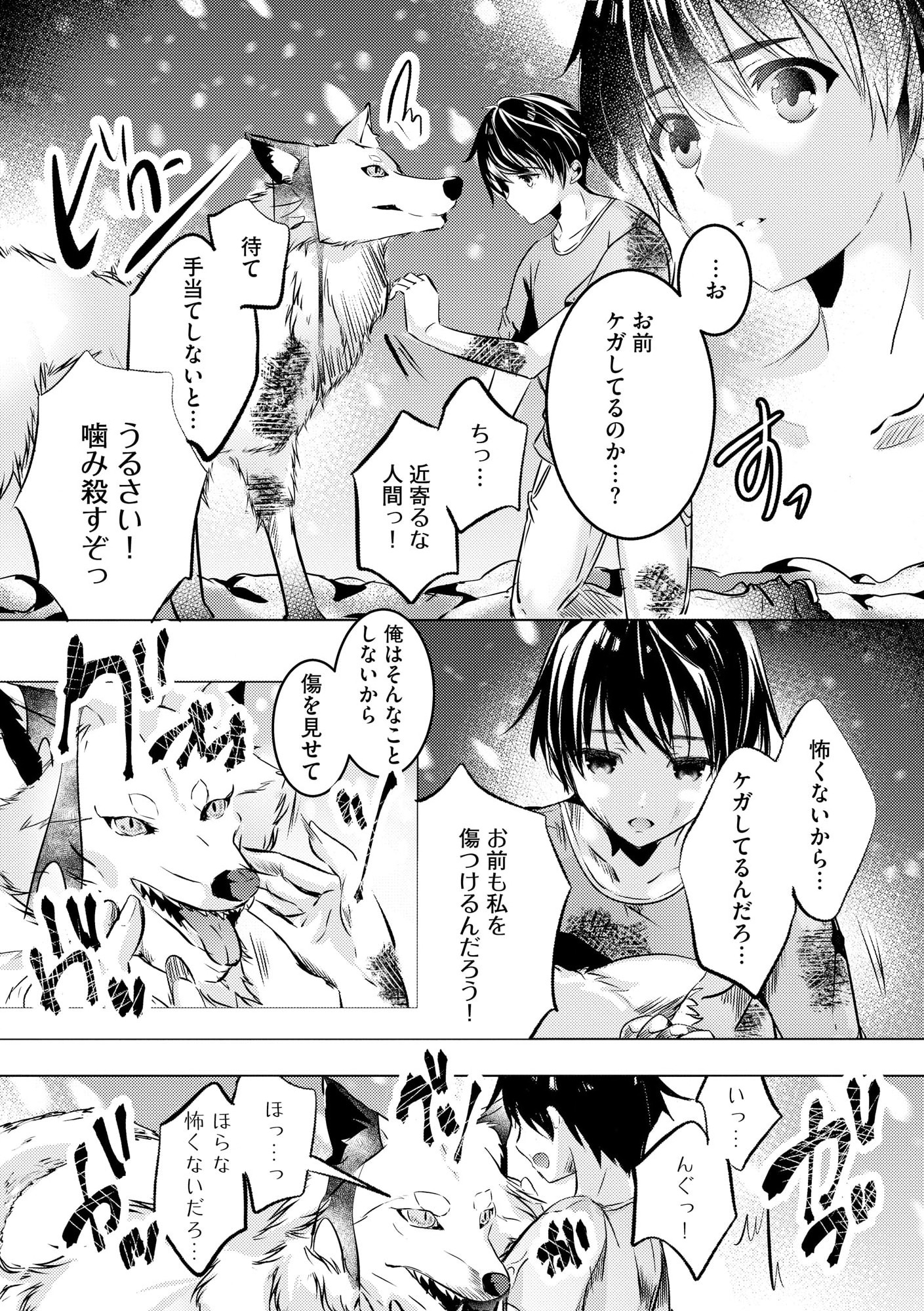 Kokuten no Maou - Mamono no Kotoba ga Wakaru Ore, Shiitagerareta Mamono-tachi no Kyuuseishu to Nari Saikyou Kokka o Tsukuriageru Chapter 1 24ページ