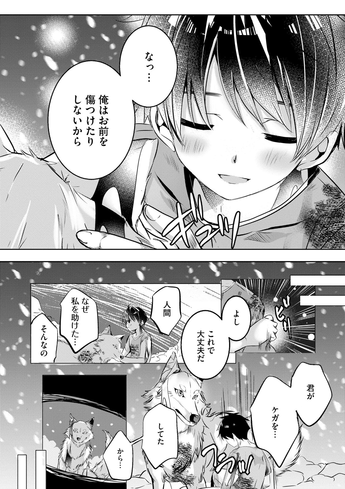 Kokuten no Maou - Mamono no Kotoba ga Wakaru Ore, Shiitagerareta Mamono-tachi no Kyuuseishu to Nari Saikyou Kokka o Tsukuriageru Chapter 1 25ページ