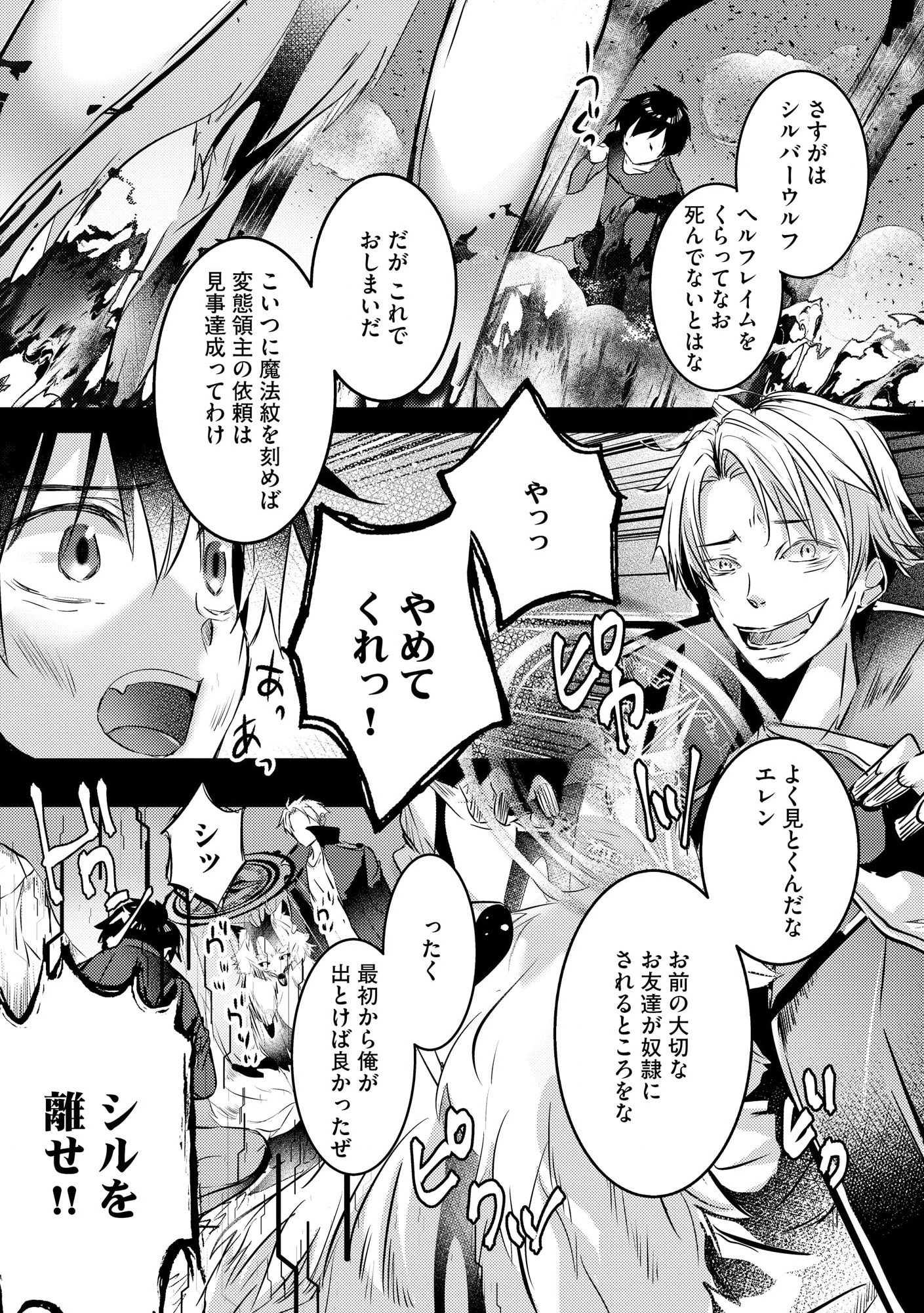 Kokuten no Maou - Mamono no Kotoba ga Wakaru Ore, Shiitagerareta Mamono-tachi no Kyuuseishu to Nari Saikyou Kokka o Tsukuriageru Chapter 1 40ページ