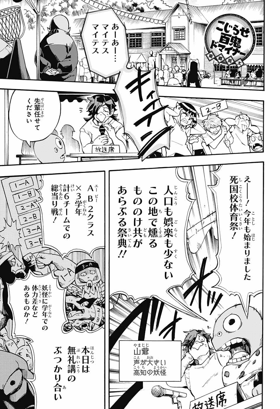 Kojirase Hyakki Dominor Chapter 22 1ページ