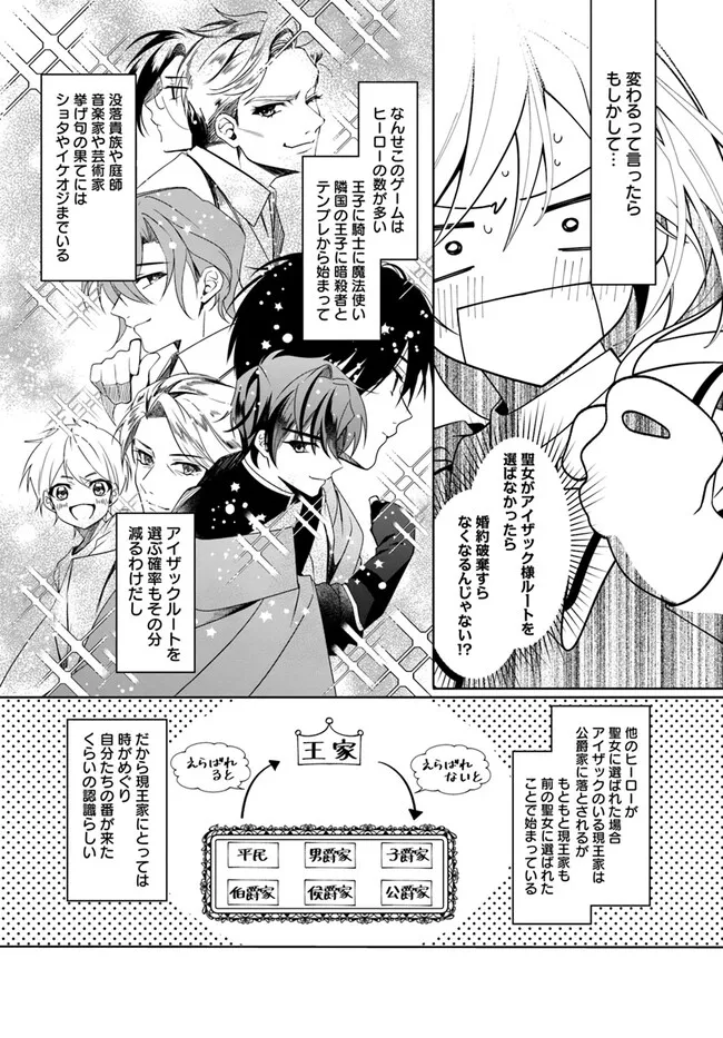 Kouhoubu Shussin no Akuyaku Reijou desu ga Muhyoujou na Ouji ni "Kimi wo Te Hanashitakunai" to Iwaremashita Chapter 1.2 14ページ
