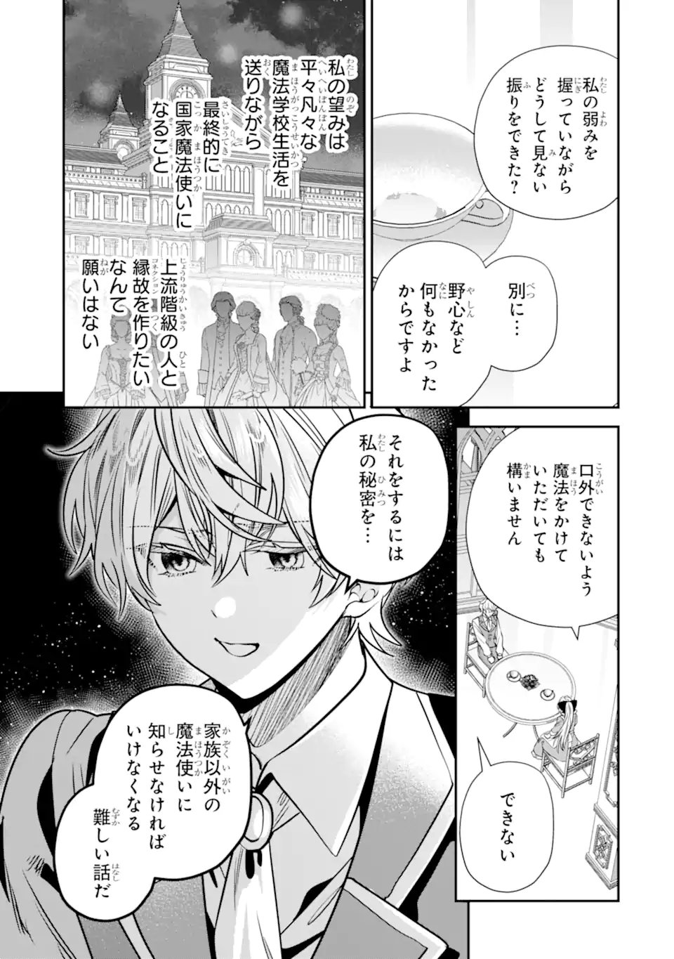 Konyakusha wo Sutetara, Tanoshii Mahou Gakkou no Seikatsu wa Matteimashita! Chapter 5.3 1ページ
