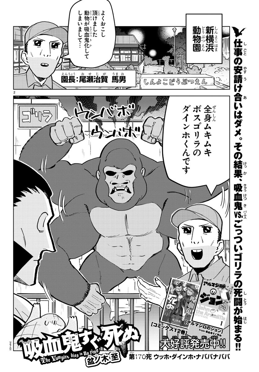 Kyuuketsuki Sugu Shinu Chapter 170 2ページ