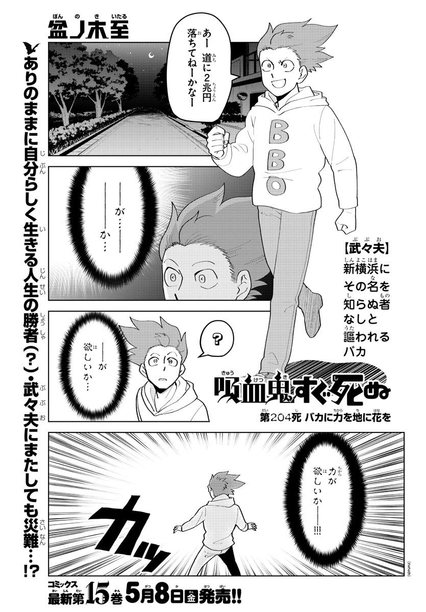 Kyuuketsuki Sugu Shinu Chapter 204 1ページ
