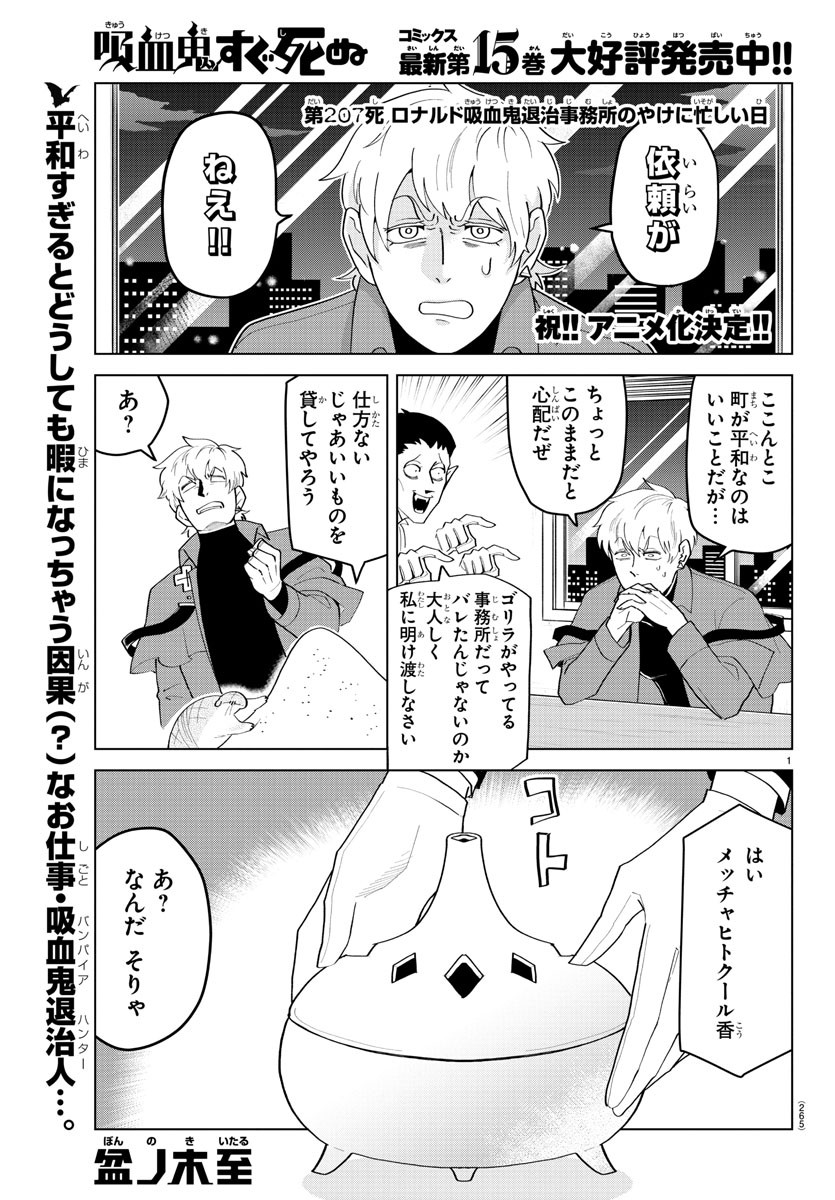 Kyuuketsuki Sugu Shinu Chapter 207 1ページ