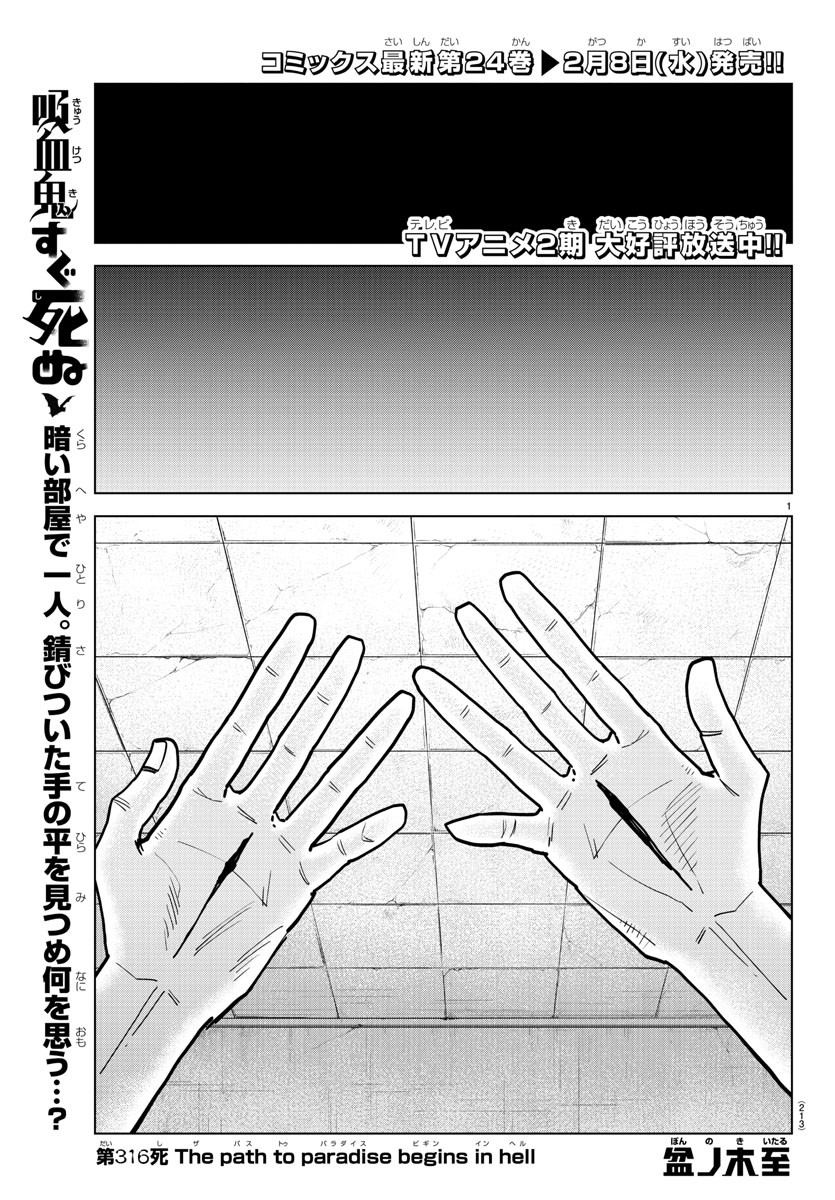 Kyuuketsuki Sugu Shinu Chapter 316 1ページ