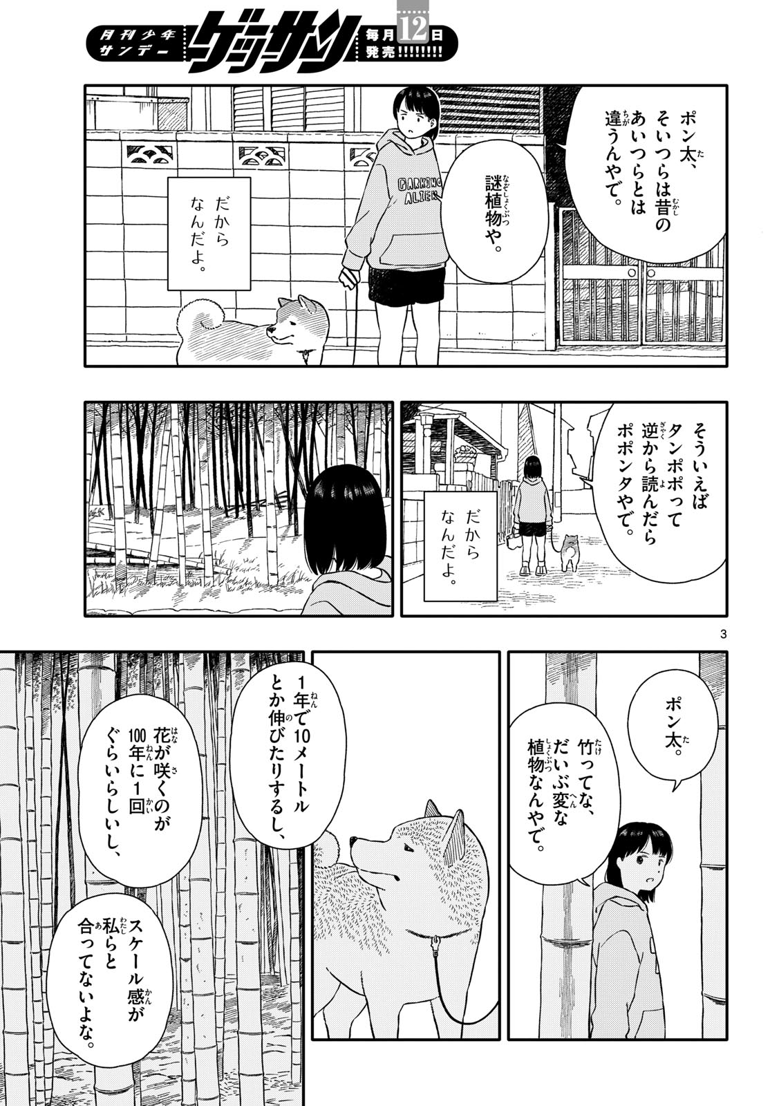Kyou no Sanponta Chapter 41 3ページ